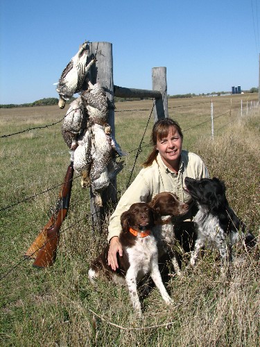 Sherry, 3dogs and grouse limit